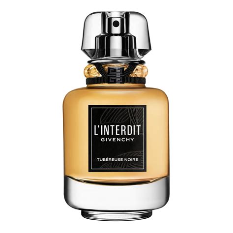 l'interdit givenchy tubéreuse noire|l'interdit Givenchy black.